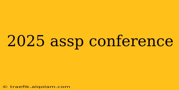 2025 assp conference