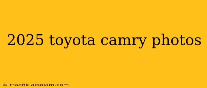 2025 toyota camry photos