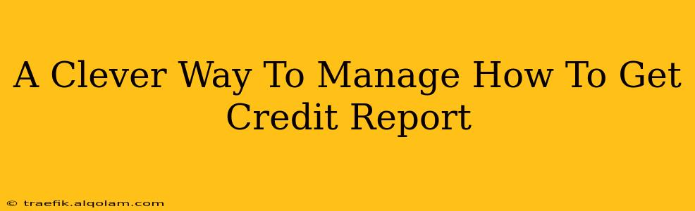 A Clever Way To Manage How To Get Credit Report