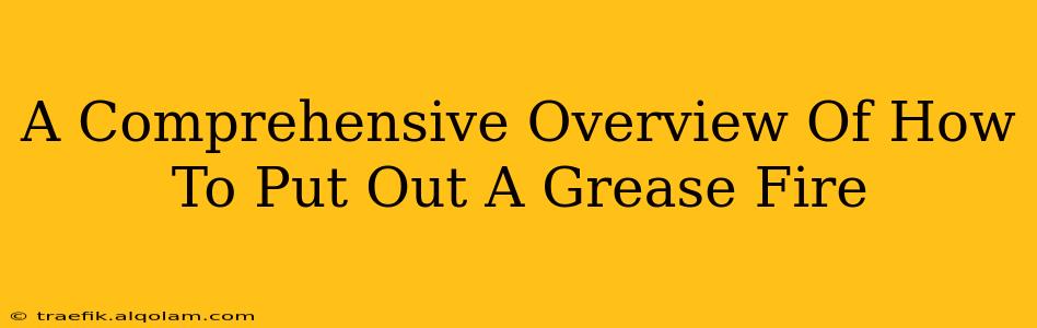 A Comprehensive Overview Of How To Put Out A Grease Fire