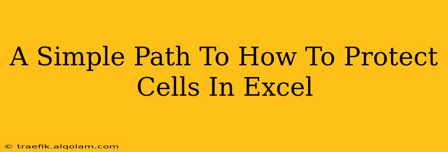 A Simple Path To How To Protect Cells In Excel