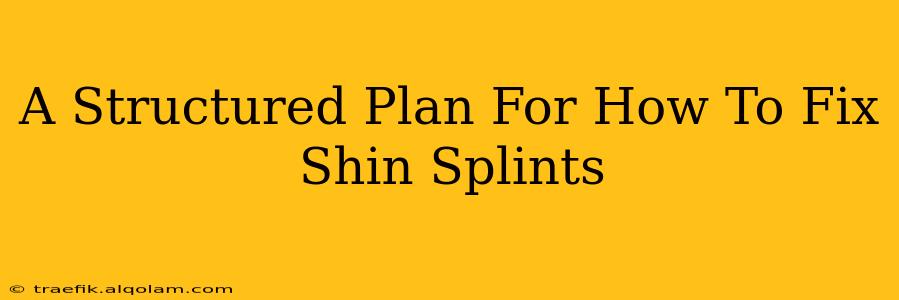 A Structured Plan For How To Fix Shin Splints