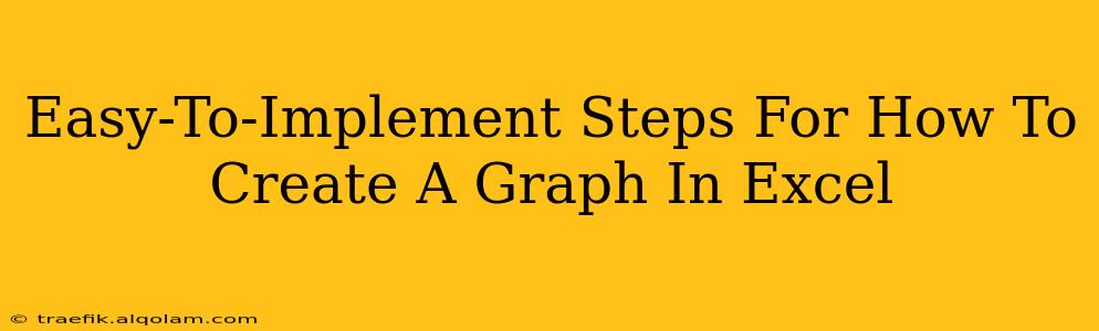 Easy-To-Implement Steps For How To Create A Graph In Excel