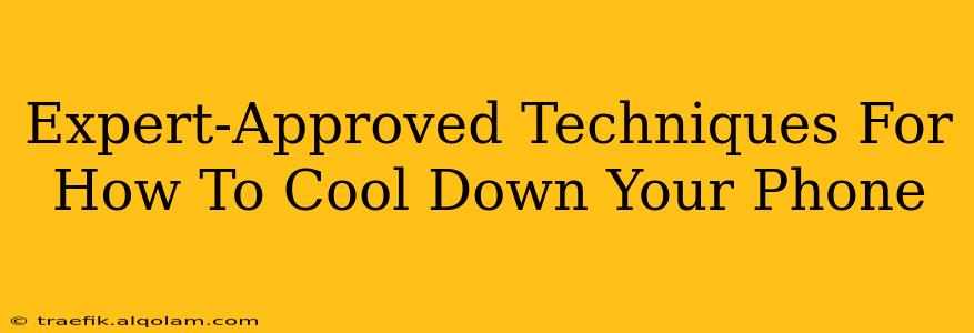 Expert-Approved Techniques For How To Cool Down Your Phone