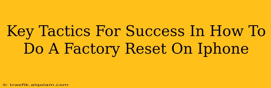 Key Tactics For Success In How To Do A Factory Reset On Iphone