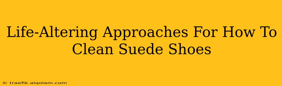 Life-Altering Approaches For How To Clean Suede Shoes