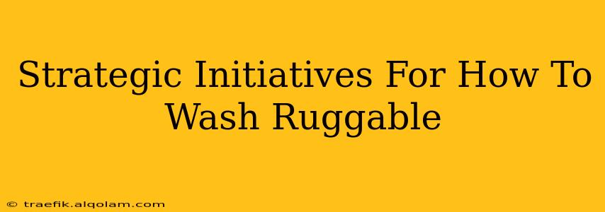 Strategic Initiatives For How To Wash Ruggable