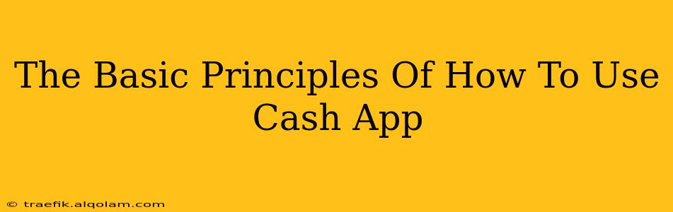 The Basic Principles Of How To Use Cash App